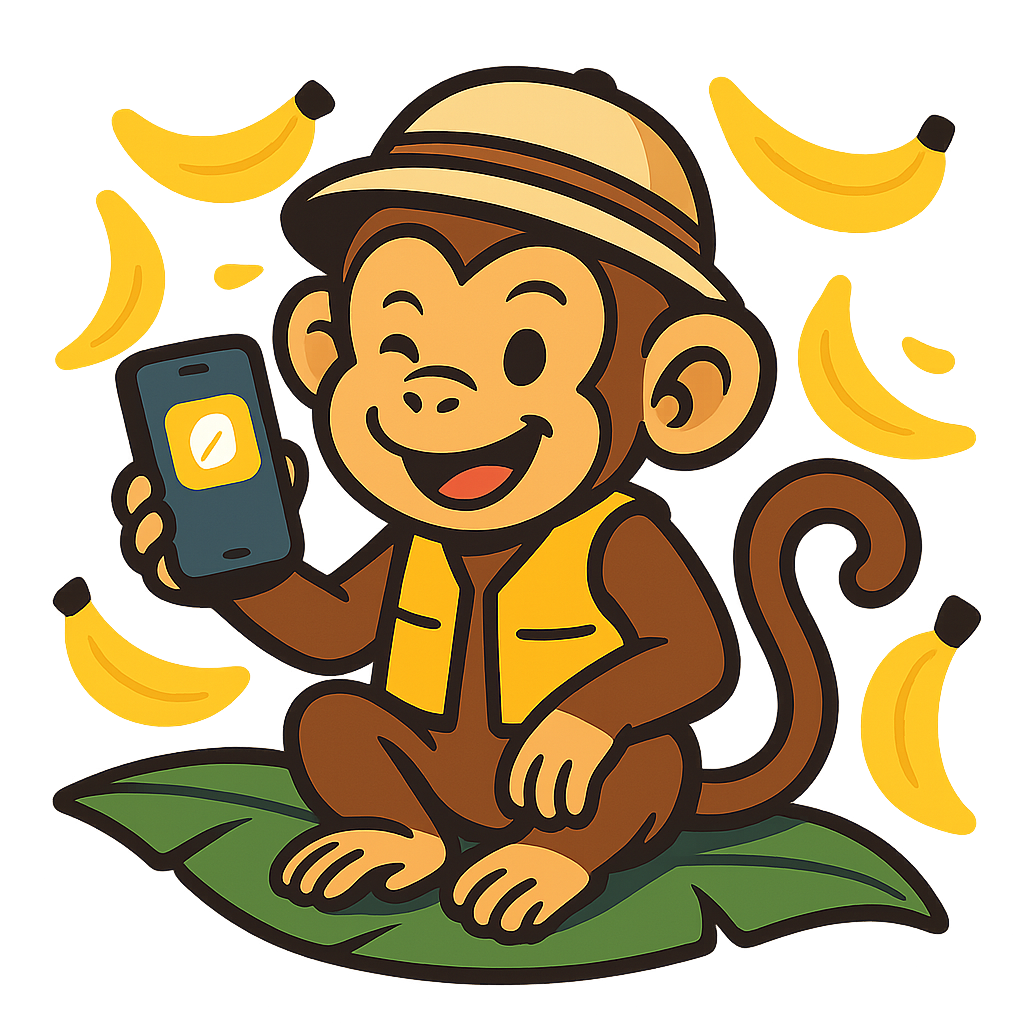 App Monkey Mascot